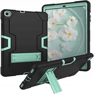 NIKCORP Zaštitna maska za Samsung Galaxy Tab A8 10.5" X200 s ugrađenim postoljem, crna